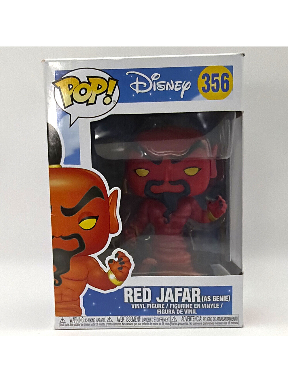 Funko Pop! Disney Aladdin Red Jafar (as Genie) Vinyl Figure #356
